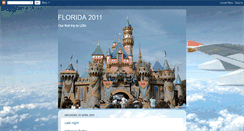 Desktop Screenshot of floridawiththelawrences2011.blogspot.com