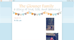 Desktop Screenshot of glouner.blogspot.com