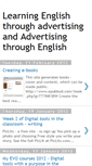 Mobile Screenshot of englishthroughadvertising.blogspot.com