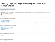 Tablet Screenshot of englishthroughadvertising.blogspot.com