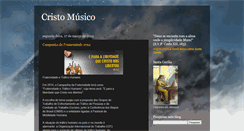Desktop Screenshot of cristomusico.blogspot.com