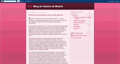 Desktop Screenshot of beatrizhistoria.blogspot.com