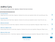 Tablet Screenshot of andhra-recipe.blogspot.com
