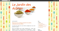 Desktop Screenshot of lejardindesaromes.blogspot.com