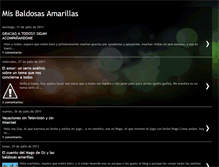 Tablet Screenshot of mis-baldosas-amarillas.blogspot.com