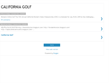 Tablet Screenshot of californiagolf.blogspot.com