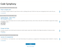 Tablet Screenshot of codesymphony.blogspot.com