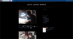 Desktop Screenshot of julieladiesworld.blogspot.com