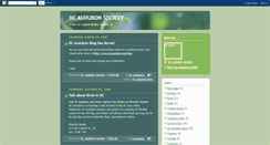 Desktop Screenshot of dcaudubon.blogspot.com