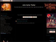 Tablet Screenshot of john-carter-movie-trailer.blogspot.com