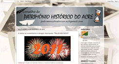 Desktop Screenshot of conselhodepatrimoniohistoricodoacre.blogspot.com