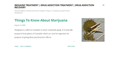 Desktop Screenshot of ibogaine-treatment.blogspot.com