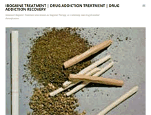Tablet Screenshot of ibogaine-treatment.blogspot.com
