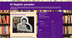 Desktop Screenshot of elllegidorpecador.blogspot.com