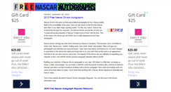 Desktop Screenshot of freenascarautographs.blogspot.com