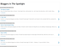 Tablet Screenshot of bloggersinthespotlight.blogspot.com