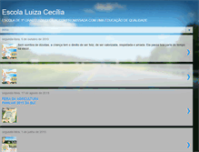 Tablet Screenshot of escolaluizacecilia.blogspot.com