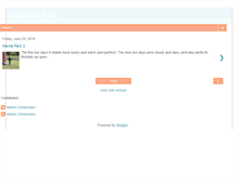 Tablet Screenshot of jvdchristensen.blogspot.com
