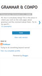 Mobile Screenshot of grammar-composition.blogspot.com