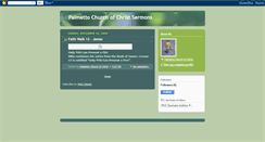 Desktop Screenshot of pccsermons.blogspot.com