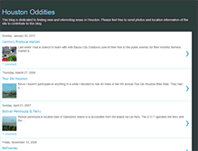 Tablet Screenshot of houstonoddities.blogspot.com
