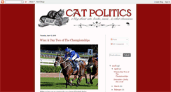 Desktop Screenshot of catpolitics.blogspot.com