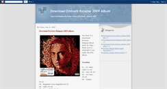 Desktop Screenshot of eminem-relapse-2009-album.blogspot.com