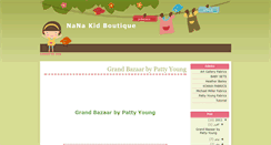 Desktop Screenshot of nanakidboutique2.blogspot.com