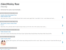 Tablet Screenshot of fakewesleyrose.blogspot.com