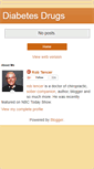 Mobile Screenshot of diabetes-drugs.blogspot.com