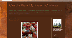 Desktop Screenshot of myfrenchchateau.blogspot.com