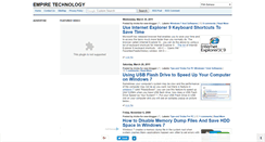 Desktop Screenshot of empire-technology.blogspot.com