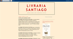 Desktop Screenshot of livraria-santiago.blogspot.com