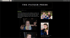 Desktop Screenshot of packerpress.blogspot.com