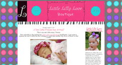 Desktop Screenshot of littlelillyloveboutique.blogspot.com