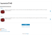 Tablet Screenshot of laurentm7140.blogspot.com