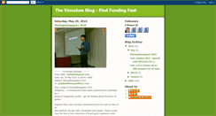 Desktop Screenshot of findfundingfast.blogspot.com