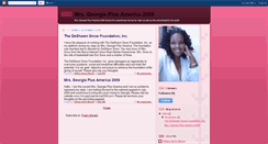 Desktop Screenshot of mrsgaplusamerica2009.blogspot.com