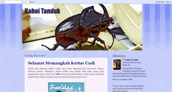 Desktop Screenshot of kaboitanduk.blogspot.com