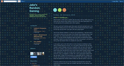 Desktop Screenshot of jrandomg.blogspot.com
