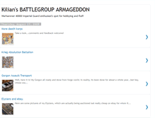 Tablet Screenshot of kilians40kimperialguard.blogspot.com