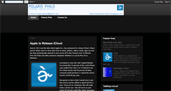 Desktop Screenshot of polarisphils.blogspot.com