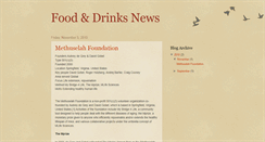 Desktop Screenshot of free-food-news.blogspot.com