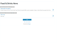 Tablet Screenshot of free-food-news.blogspot.com