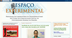 Desktop Screenshot of espaco-experimental.blogspot.com