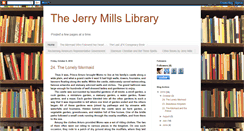 Desktop Screenshot of jerrymillslibrary.blogspot.com