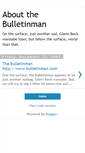 Mobile Screenshot of antibulletinman.blogspot.com