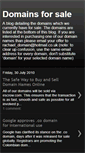 Mobile Screenshot of i-want-that-domain.blogspot.com