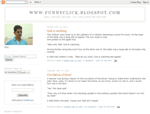 Tablet Screenshot of funnyclick.blogspot.com