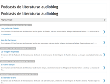 Tablet Screenshot of podcastsdeliteratura.blogspot.com